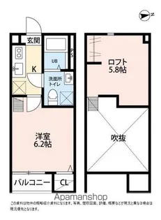 FREUDES LEBEN 小田原【2階】の間取り