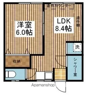 コーポ泉【1階】の間取り