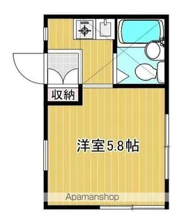 アメニティメイガク【1階】の間取り