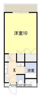 サルヴァトーレ麦島【4階】の間取り