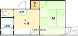 センチュリー寝屋川【3階】の間取り