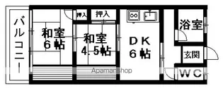 樋口マンション【2階】の間取り