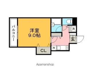 メゾン・ド・プレミス【1階】の間取り