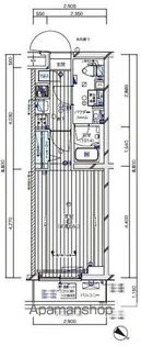 メインステージ四ツ木【510号室号室】の間取り