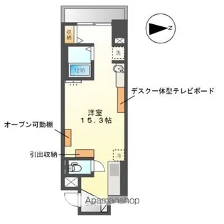 GRAND CHAINON金山【2階】の間取り