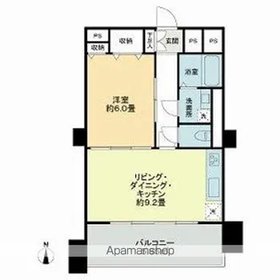 ドミール千駄木【10階】の間取り