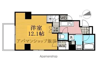 フェニックス新宿夏目坂【2階】の間取り