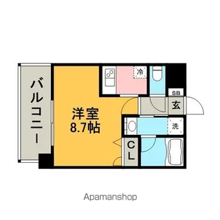 エンクレストNEO博多駅南【2階】の間取り