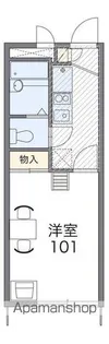レオパレス神野2【1階】の間取り