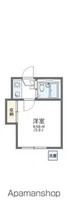 レオパレス新高円寺【1階】の間取り