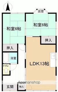 渡辺ビル【201号室】の間取り