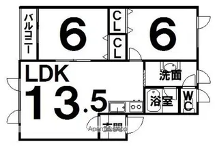 プリオール柏【2-A号室】の間取り