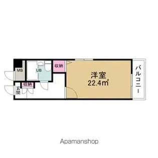 ライオンズマンション丸の内第6【2階】の間取り