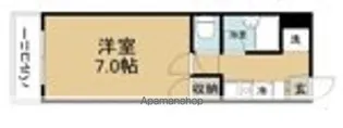 アートラフィーネ香椎【6階】の間取り