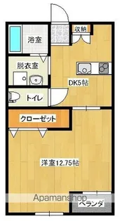 第1年見マンション【1階】の間取り