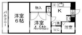ル・レーヴ・アイ雨宮【101号室】の間取り