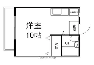 ベルエキップ【202号室】の間取り