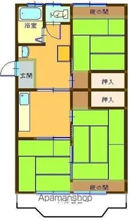 シャルムスズエ【3階】の間取り