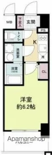 ORSUS大阪福島【5階】の間取り