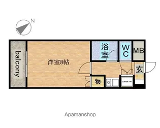 熱田泰文堂ビル【4階】の間取り