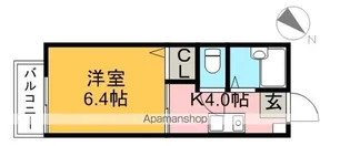 アメニティ土居 B棟【1階】の間取り