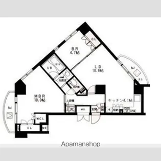 プライムアーバン千住【8階】の間取り