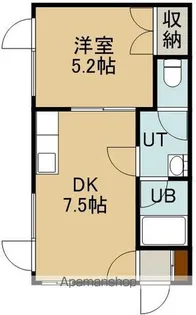 メイプルハイム美原(メイプルハイムミハラ)【101号室】の間取り