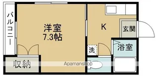 ルピナスⅡ【1階】の間取り