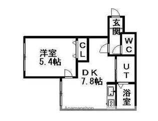 プレセンスS20【3階】の間取り