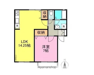 ネオハイツ葵【2階】の間取り