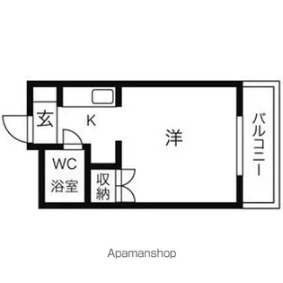 アーバンライフ616【1階】の間取り