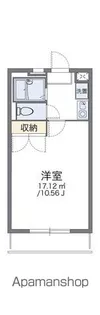 レオパレスクール【1階】の間取り