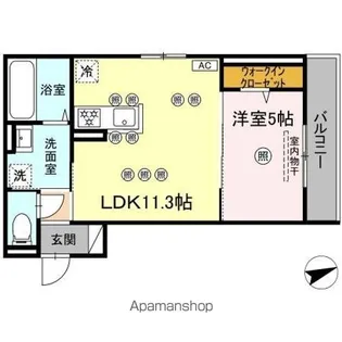 アルタ・レジデ【2階】の間取り