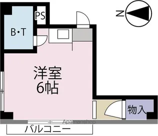 クロノス渋谷本町【3階】の間取り