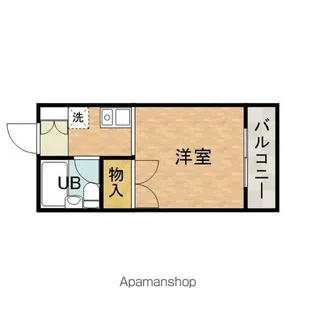 コスミティ高槻【4階】の間取り