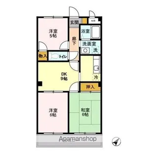 アネックスコトブキ【1階】の間取り