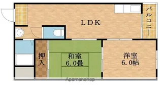 コンコード千林大宮(旧・福寿会館)【5階】の間取り
