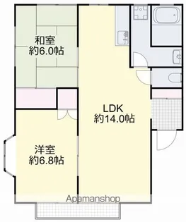 瑞穂の里 D棟【2階】の間取り