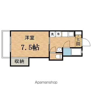 ホワイティ志田【1階】の間取り