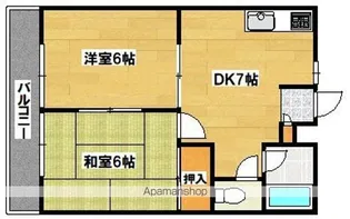 モアクレスト友【202号室】の間取り