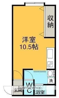 北海道網走市字潮見【アパート】の間取り