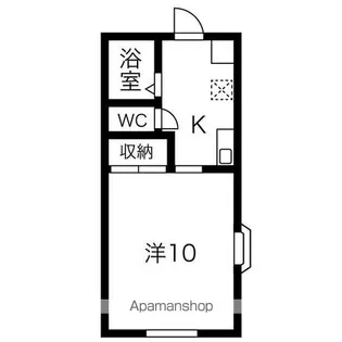 ノースフィールド【1階】の間取り