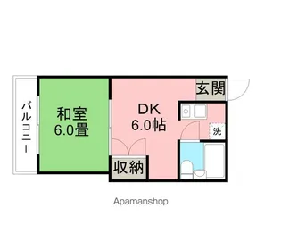メゾン・ド・アイ【205号室】の間取り