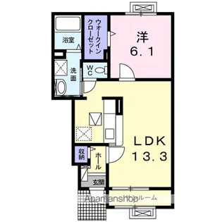 フォルシュ【1階】の間取り