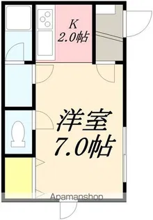 フレンドリー【A号室】の間取り
