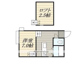 マリオンコートひばりが丘【101号室】の間取り