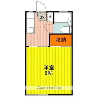カーサ吉敷【1階】の間取り