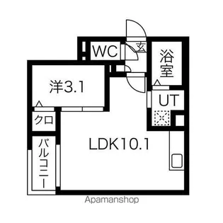 Jack kanseiⅣ【1階】の間取り