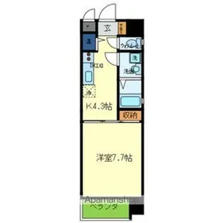 キラリ8−1【7階】の間取り