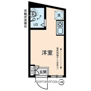 第二ソーポ【303号室】の間取り
